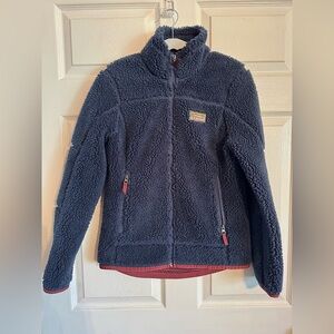 L.L. Bean Mountain Pile Fleece Sherpa Jacket Women’s XXS